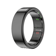 Colmi R12 okosgyűrű, 21.6mm/12, fekete (R12 Black 12) okosgyűrű