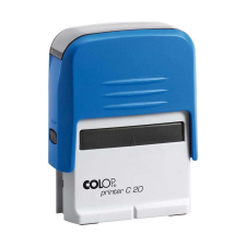 COLOP Bélyegző C20 Colop kék ház/fekete párna bélyegző