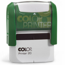 COLOP Bélyegző, COLOP "Printer 20" zöld ház/fekete párna bélyegző
