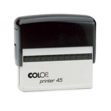 COLOP Bélyegző, COLOP  Printer 45 , fekete párnával bélyegző