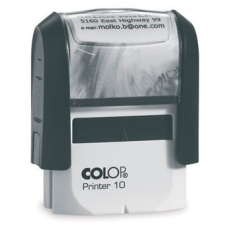 COLOP Bélyegző COLOP Printer IQ10 fekete ház fekete párna bélyegző