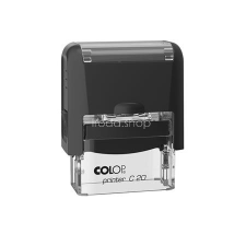 COLOP Bélyegző, COLOP &quot;Printer C 20&quot;, fekete cserepárnával bélyegző