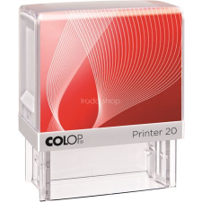 COLOP Bélyegző, COLOP &quot;Printer IQ 20&quot; fehér ház - fekete párnával bélyegző