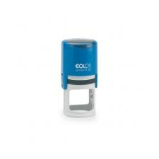 COLOP Bélyegző, kör, COLOP Printer R 30, kék cserepárnával bélyegző