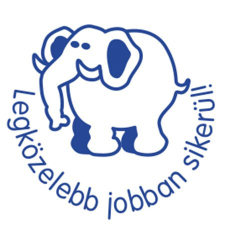  COLOP Bélyegző, motivációs, Legközelebb jobban sikerül!, COLOP &quot;N43-kék&quot;, kék bélyegző