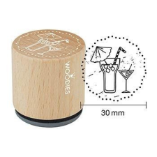 COLOP Gumibélyegző - Cocktails - Woodies Rubber Stamp (1 db) bélyegző