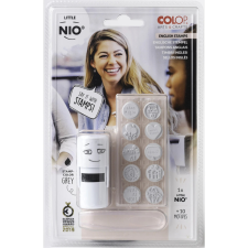 COLOP Önfestékező gumibélyegző készlet - English Set - Little NIO (1 csomag) bélyegző
