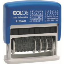 COLOP S 120/WD fix szavas dátumbélyegző bélyegző