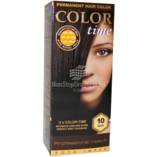  COLOR TIME hajfesték 10 - fekete hajfesték, színező