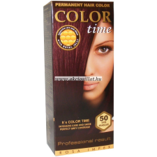 Color Time hajfesték sötét mahagóni 50 hajfesték, színező