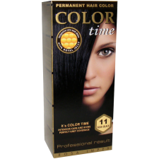 Color Time kékes fekete hajfesték 11 hajfesték, színező