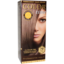 Color Time sötét hamuszürke hajfesték 70 hajfesték, színező