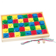  Colorama szín- és formakirakó fűzős játék puzzle, kirakós