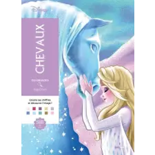  Coloriages mystères Disney - Chevaux idegen nyelvű könyv