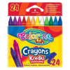  Colorino hegyezhető zsírkréta készlet 24 darabos