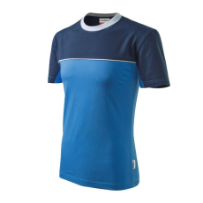  Colormix póló unisex azúrkék L