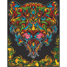 Colorvelvet Bársony kép - Leopárd (CVL98) kreatív és készségfejlesztő