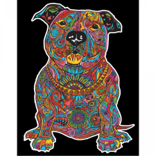 Colorvelvet Bársony kép - Pitbull (CVL95) kreatív és készségfejlesztő