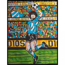 Colorvelvet bársonykép - Argentín focista (SMALLN8) kreatív és készségfejlesztő