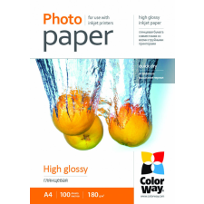 ColorWay PG180100A4 180g A4 100db Fényes Fotópapír fotópapír