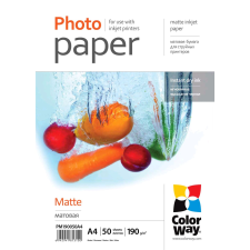 ColorWay PM190050A4 fotópapír A4/50db matt (PM190050A4) fotópapír