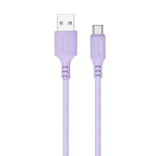 ColorWay USB-A - Type-C kábel 1m lila (CW-CBUC044-PU) kábel és adapter