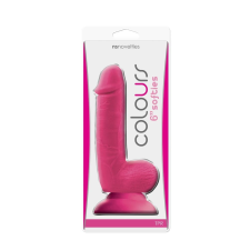 Colours - Softies - 6" Dildo - Pink műpénisz, dildó