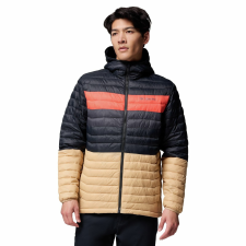 Columbia Powder Pass kapucnis kabát 2134131262 férfi fekete M férfi kabát, dzseki