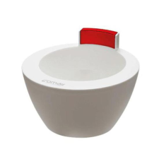  Comair Festékkeverő tál 350 ml fehér-piros fodrászkellék