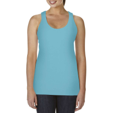 Comfort Colors CCL4260 mosott hatású Női ujjatlan póló-trikó Comfort Colors, Lagoon Blue-L női póló