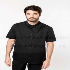  Comfort fitt r.u férfi ing -  Fekete