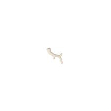 Comfy játék ANTLER- agancs rágóka kutyák számára 12,5cm, fehér játék kutyáknak