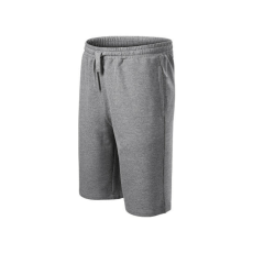  Comfy rövidnadrág férfi sötétszürke melírozott 2XL