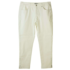 Comma June fehér, skinny fit női nadrág – W44 Long női nadrág