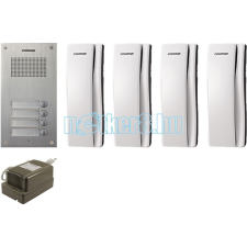 COMMAX DR-4AM + 4 db DP-SS + RF-1A társasjáték