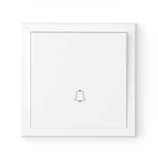 Commel csengő kapcsoló N101 süllyesztett fehér csengő