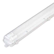 Commel Vízálló LED fénycső 2x24 W 156 cm villanyszerelés