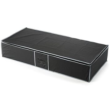 Compactor Ágy alatti ruhatároló doboz szövetből 90 x 45 x18 cm - fekete bútor