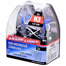 Compass H3 12V 55W Pk22s WHITE LASER bliszter, 2db autóalkatrész