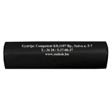 Competent Szemeteszsák 70x110 fekete, 30 mikron tisztító- és takarítószer, higiénia