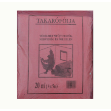 Competent Takarófólia piros ragasztószalag és takarófólia