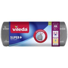 Competent Vileda Super+ zárószalagos szemeteszsák 50Liter, 10db tisztító- és takarítószer, higiénia