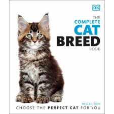  Complete Cat Breed Book – DK idegen nyelvű könyv