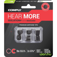 Comply Isolation Plus Tx-200 memóriahab fülilleszték S fekete audió kellék