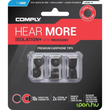 Comply Isolation Plus Tx-400 memóriahab fülilleszték L fekete audió kellék