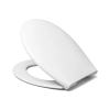 Concept lecsapódásgátló WC ülőke fém zsanérral fehér színben