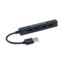 Conceptronic 4-Port USB 2.0 HUB Black hub és switch