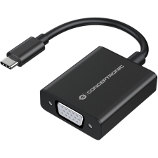 Conceptronic Adapter USB-C -> VGA            1080P60Hz 0.15m (ABBY05B) kábel és adapter