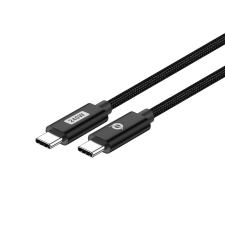 Conceptronic ETTA03B20 USB 2.0 2 M USB C Fekete kábel és adapter