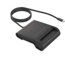 Conceptronic SCR01BC chipkártya olvasó Beltéri USB USB C-típus Fekete (SCR01BC) kártyaolvasó